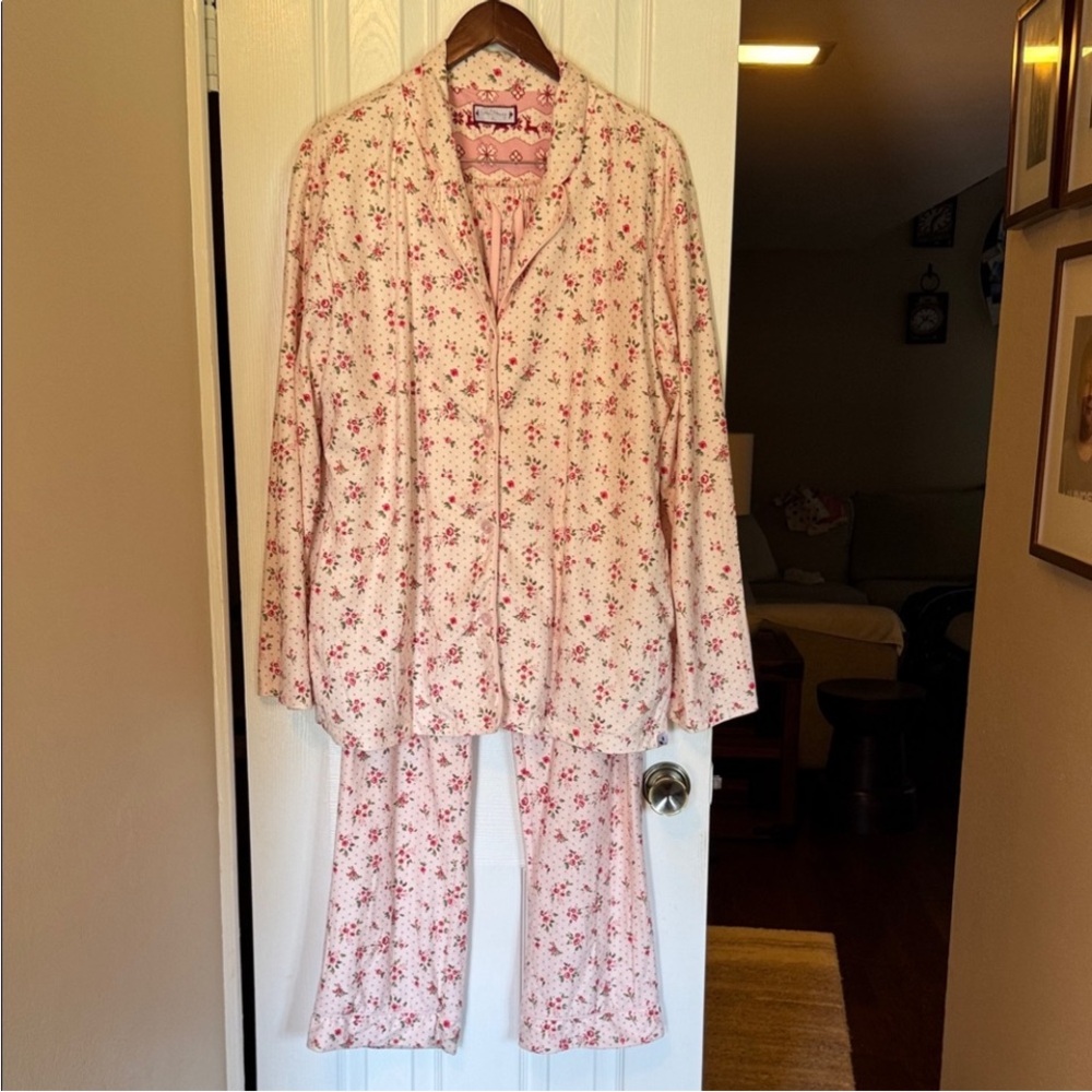 SweetHoney Pink Floral Pajama Set
